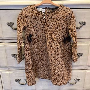 Zara leopard dress